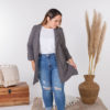 Long Blazer Gris - Image 2