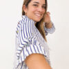 Blusa Andrea Rayas Azules - Image 2