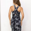 Vestido Maxi Juliana Negro Floral - Image 2