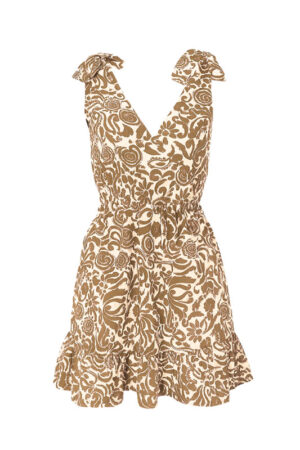 Vestido Lucero Café Flo