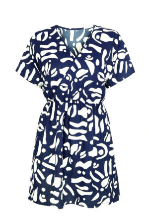 Vestido Eva Azul Print