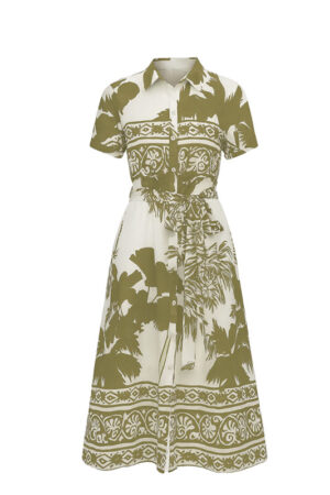 Vestido Andy Verde Print