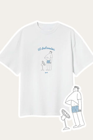 T-shirts Ventilador+Clip Para Cabello💙🤍