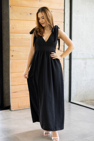 Vestido Giorgia Maxi Negro