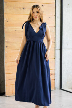 Vestido Giorgia Maxi Azul