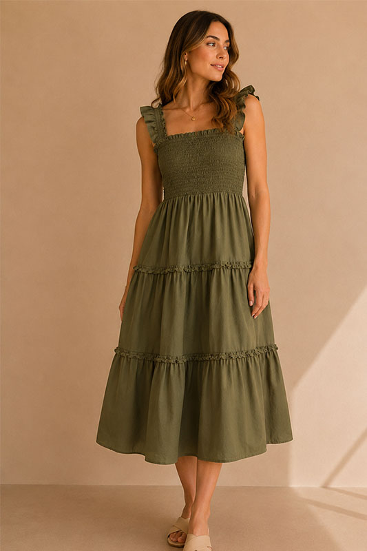 Vestido Maria Verde