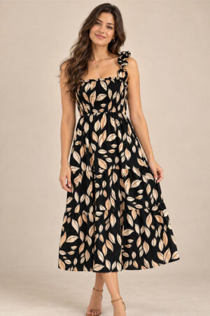 Vestido Irma Negro Print