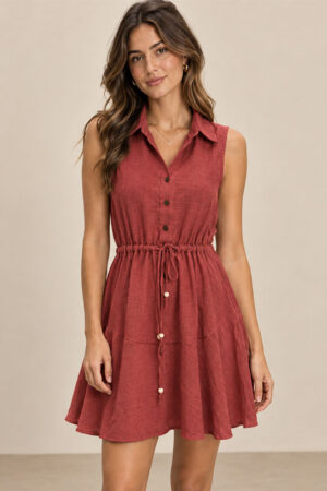 Vestido Amanda Vino