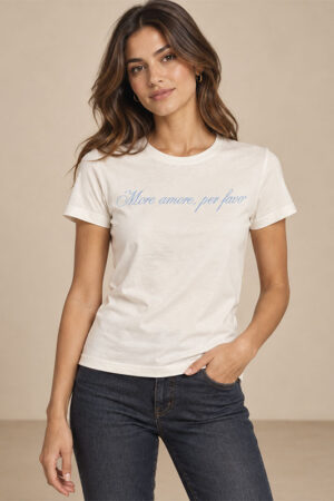 Blusa Amore Hueso